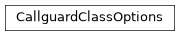 Inheritance diagram of CallguardClassOptions