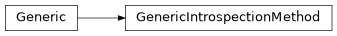 Inheritance diagram of GenericIntrospectionMethod